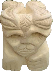 wissel-sculptuur van Tais Teng bij de Bemoste Beeld-prijs